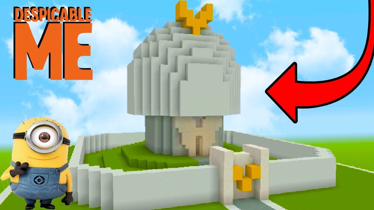 Урок Minecraft: как сделать крепость Векторов из «Гадкий Я» «Гадкий Я»