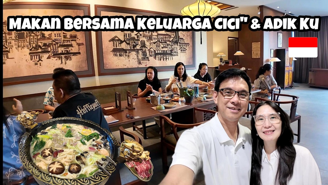 Makan Siang Bersama Keluarga Cici-Cici Ku & Keluarga Adik Ku di Restoran Chong Qing Hot Pot