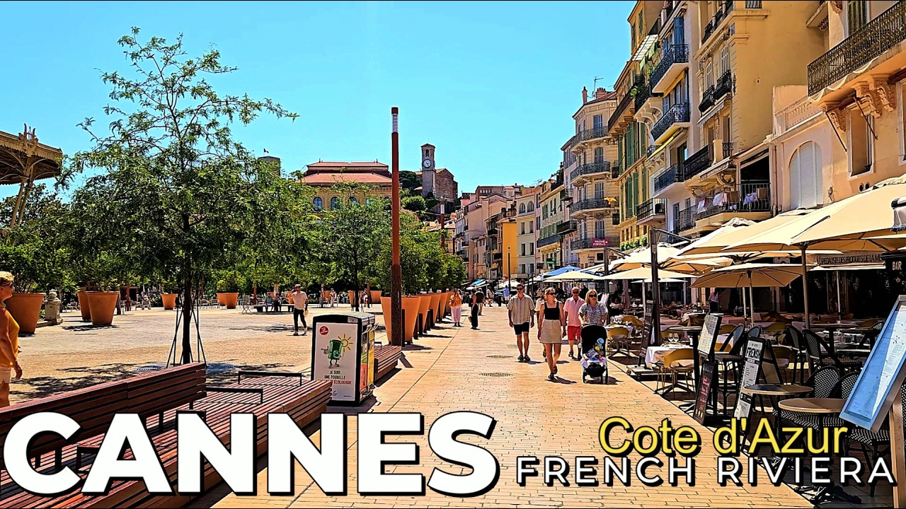 Walking tour of CANNES 🌴 France 🇫🇷 | Glamour and Mediterranean atmosphere! 🌍 2026 4K 60fps