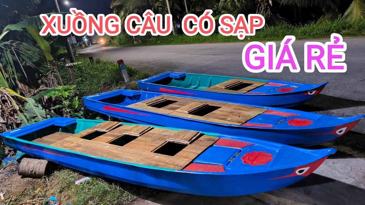 XUỒNG GỖ, XUỒNG COMPOSITE GIÁ RẺ GIAO KHÁCH NGÀY 26/5/2024 Sáu Hoà 0766952171