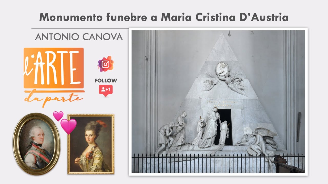 MONUMENTO FUNEBRE A MARIA CRISTINA D'AUSTRIA di Antonio Canova