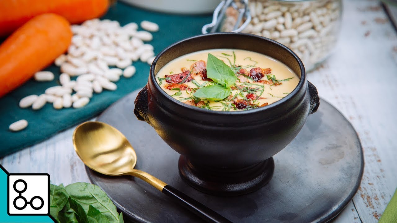 Velouté de haricots blancs et lard - YouCook