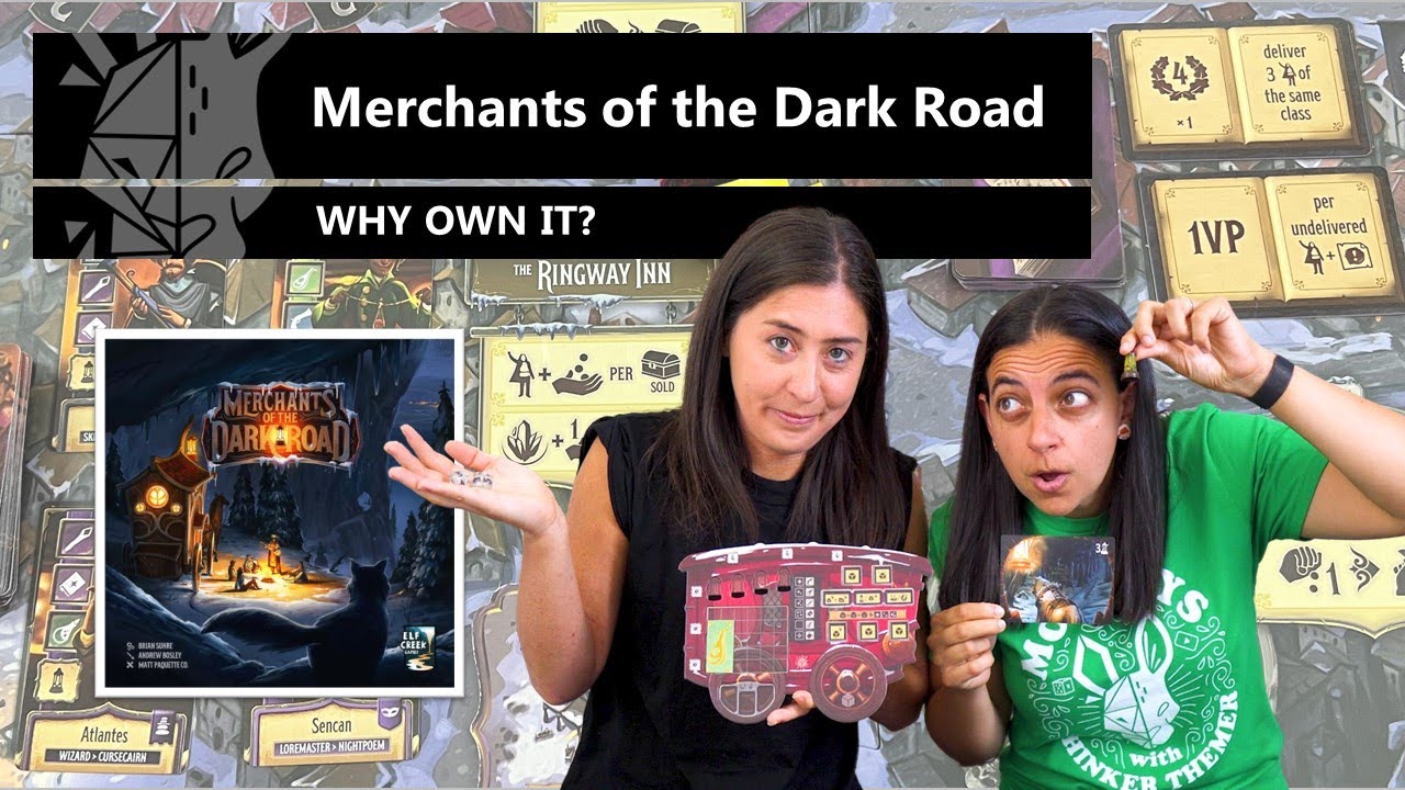 Merchants of the Dark Road | The Dark Rd is Actually Quite Light | Board Game Review