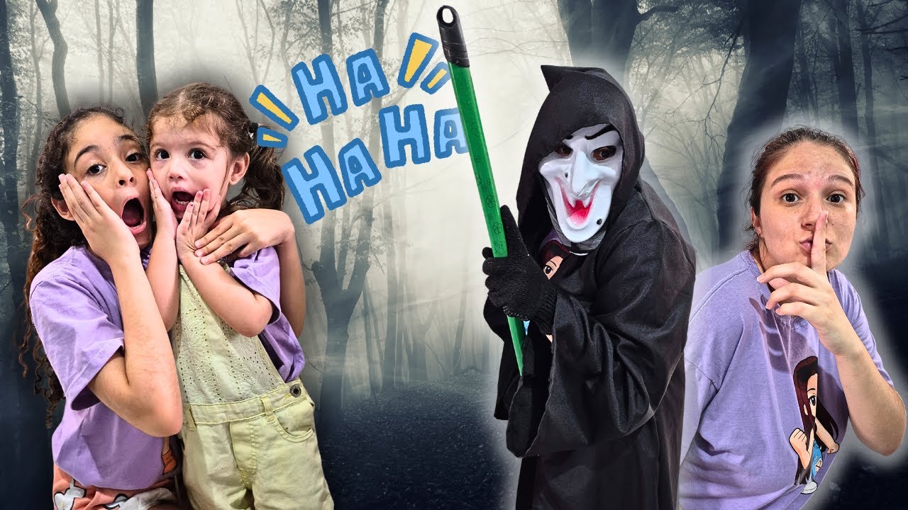 TROLLEI AS MENINAS FINGINDO SER UMA BRUXA! #laurajuliaofc