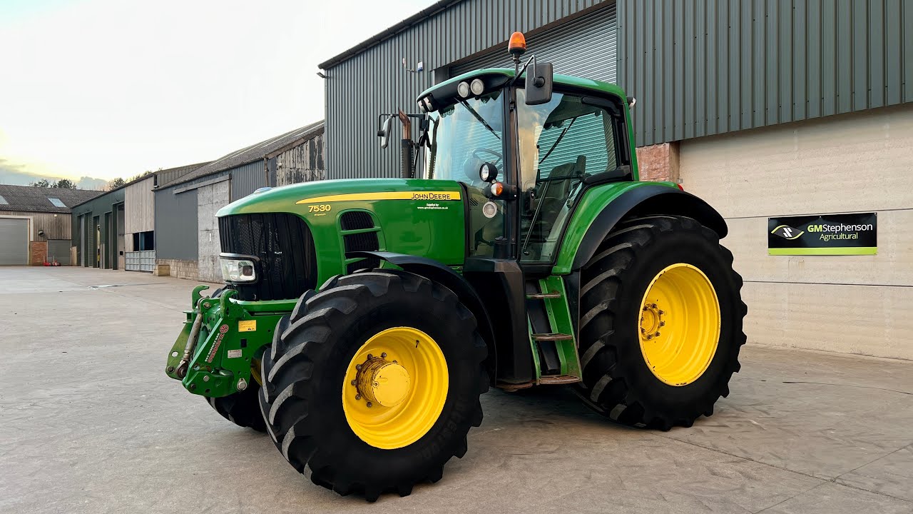 JOHN DEERE 7530 WALK AROUND