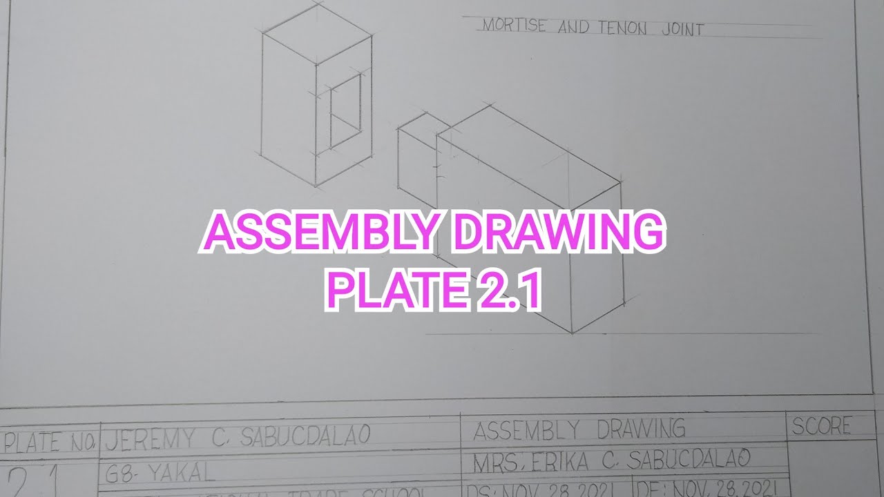 ASSEMBLY DRAWING | PLATE 2.1