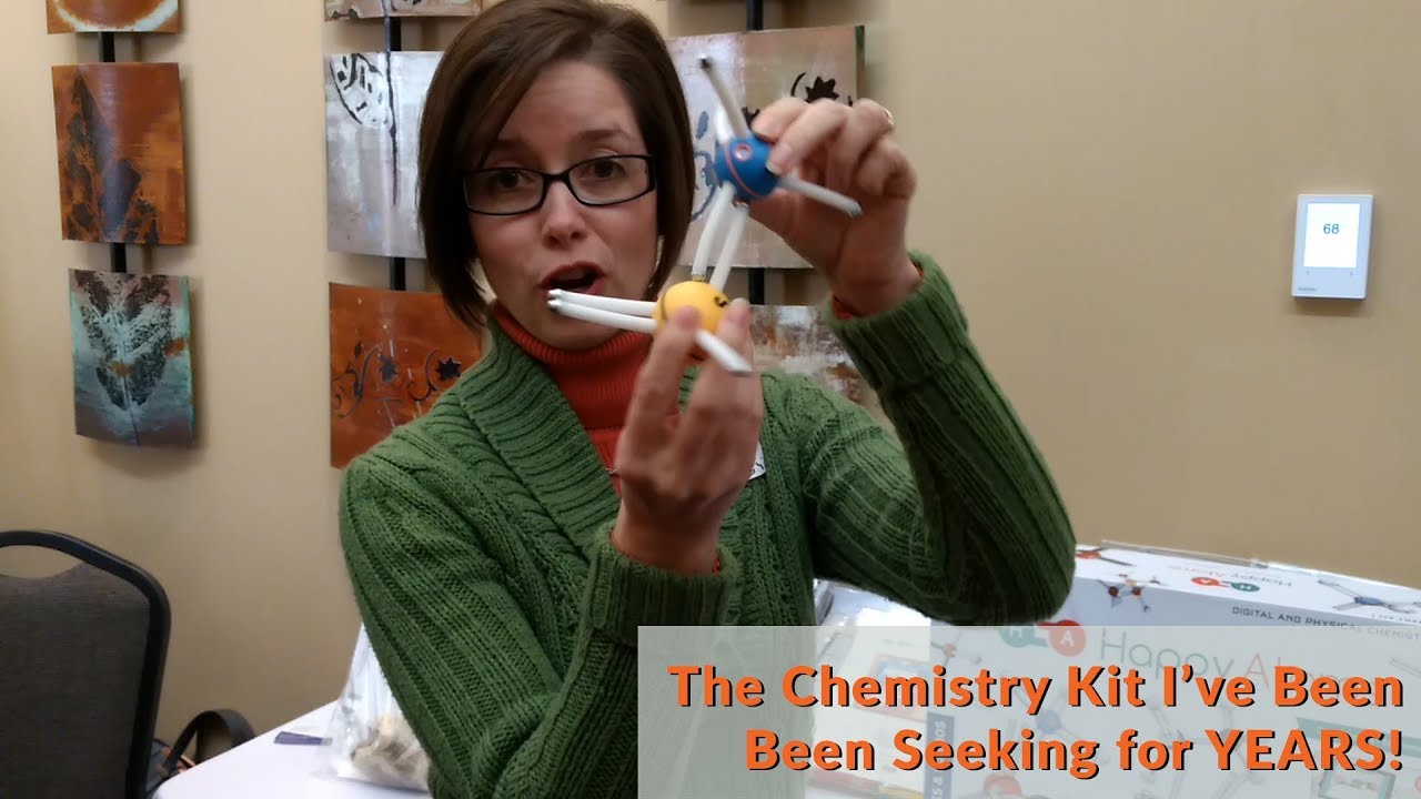 Finally! A Chemistry kit I've been searching for for YEARS! [Review - Happy Atoms}