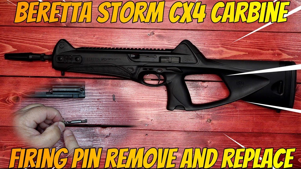 Beretta Storm CX4 Carbine Firing Pin Remove and Replace