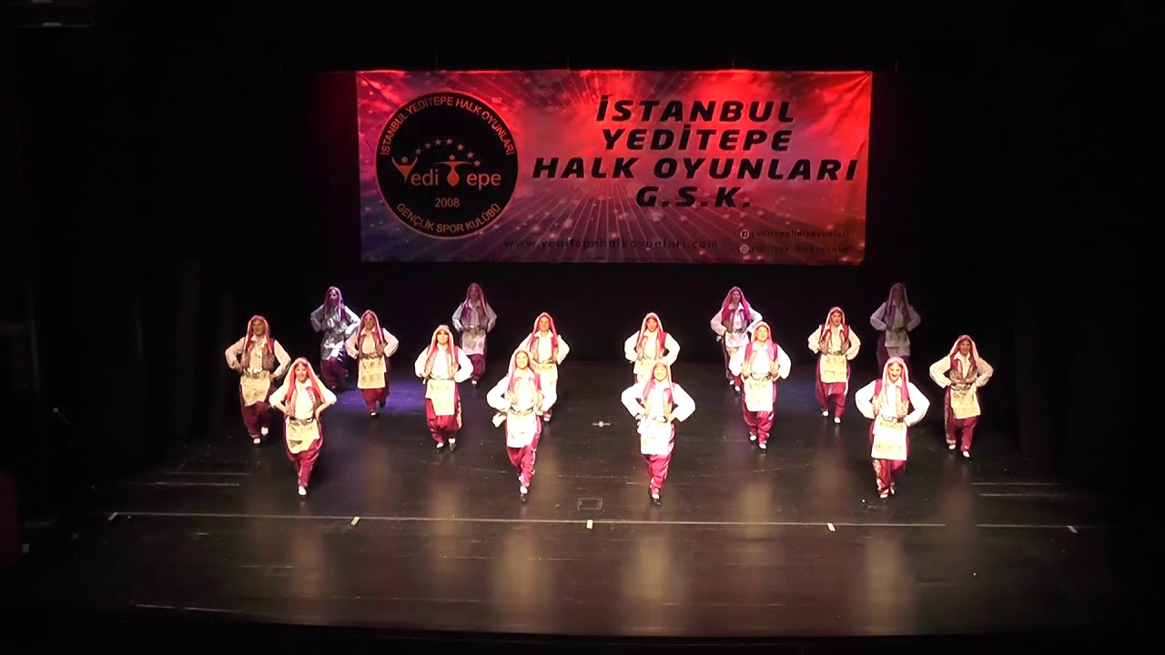 İSTANBUL YEDİTEPE HALK OYUNLARI GSK .2018-2019 YILI KIRKLARELİ YÖRESİ  GÖSTERİSİ.