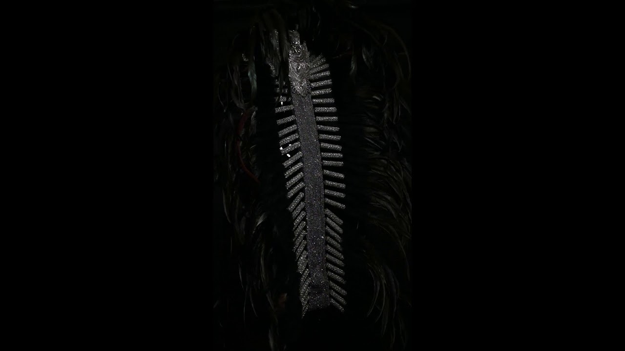 Native-Inspired Crystal Head Dress - Cosmo And Donato