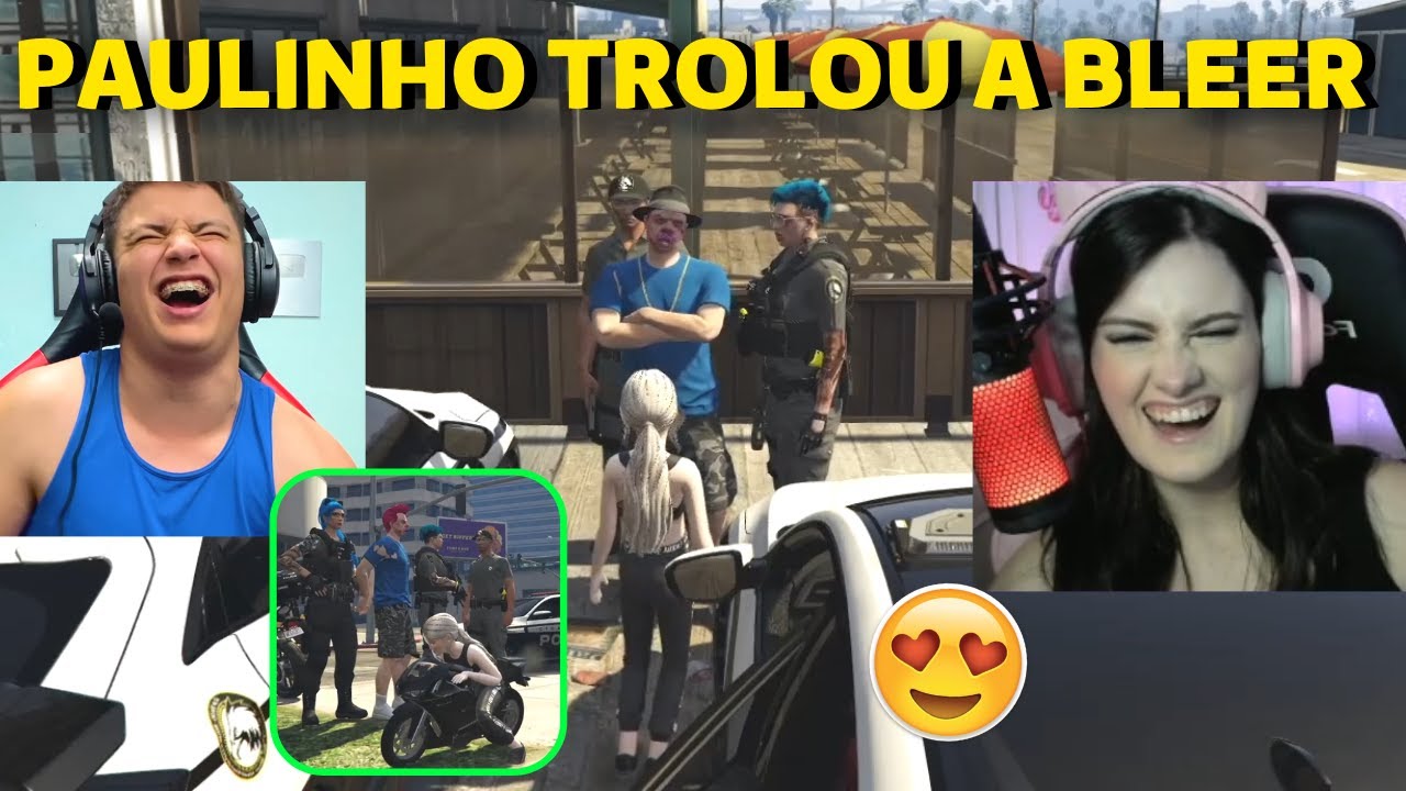 BLEER FOI TROLADA PELO PAULINHO O LOKO 😂