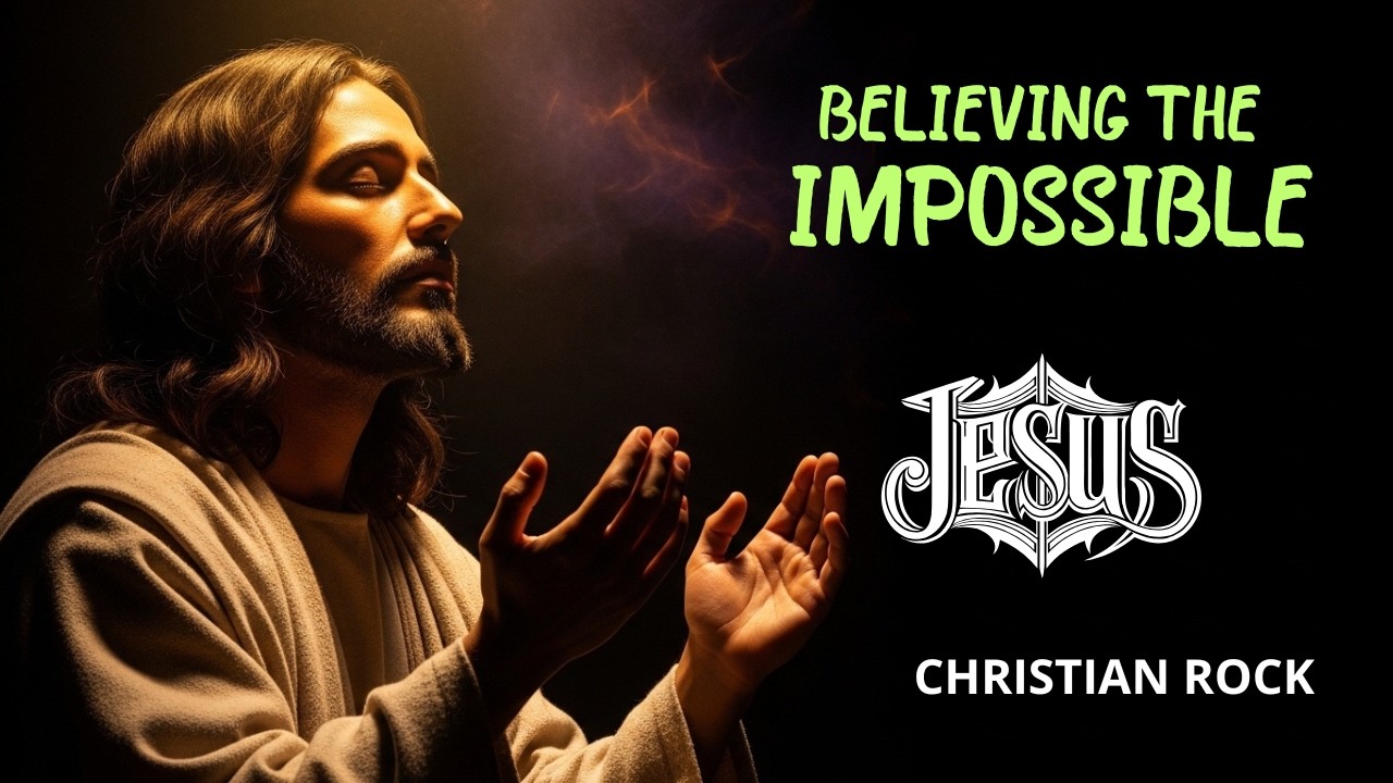 🎸 Believing The Impossible | Synth Rock Gospel | Faith Music ✨