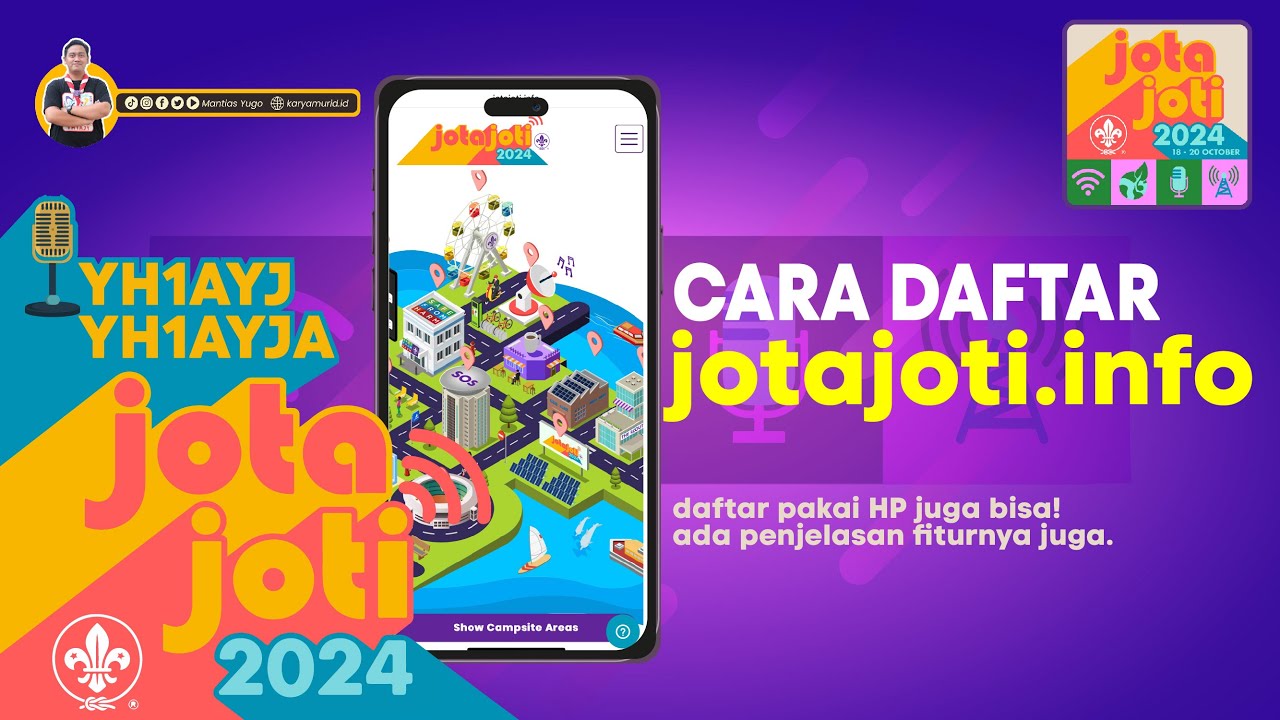 CARA DAFTAR JOTA JOTI di jotajoti.info