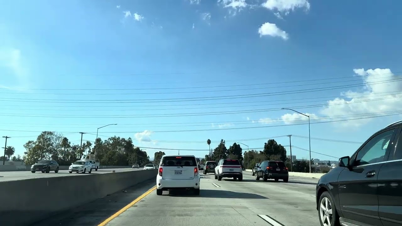A Beautiful Day in L.A. To Drive To The Beach