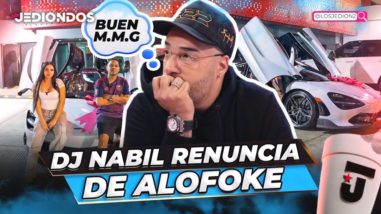 DJ NABIL RENUNCIA DE ALOFOKE LUEGO DE VER EL REGALO QUE SANTIAGO MATÍAS LE HIZO A VITALY SÁNCHEZ