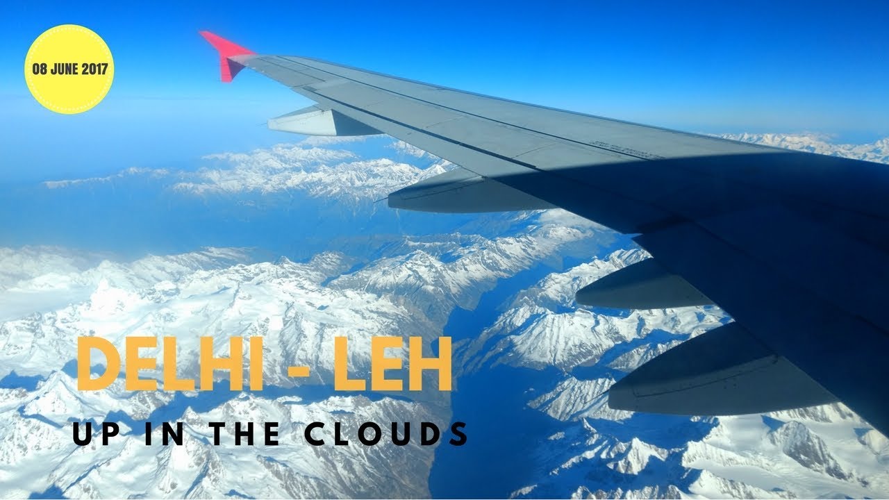 Flight from Delhi to Leh | Ladakh | Delhi Airport Terminal 3  | Delhi to Leh Flight Air India