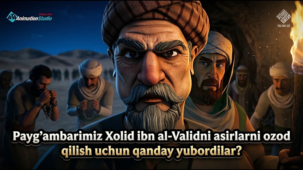 Payg'ambarimiz Xolid ibn al-Validni asirlarni ozod qilish uchun qanday yubordilar?