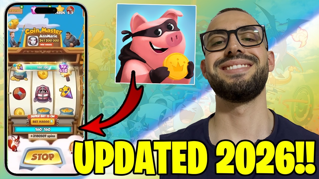 Coin Master Free Spins MOD iOS & Android - How to Get Unlimited Spin in Coin Master 2026