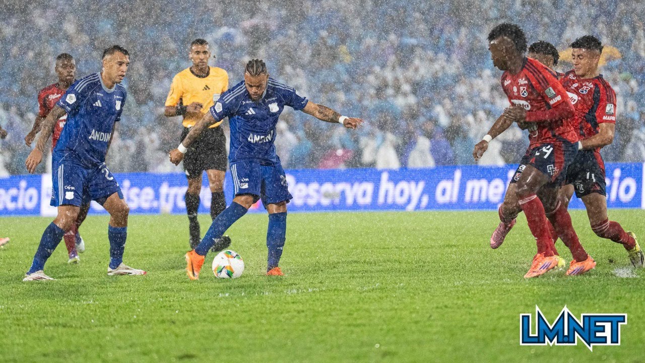 Millonarios 0 Medellín 0 - Liga Betplay 2026-1: Novoa figura de un equipo en crísis total de futbol.