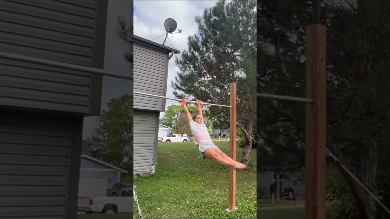 DIY Gymnastics Strap Bar | How Is It Holding Up Three Years Later? | #Shorts
