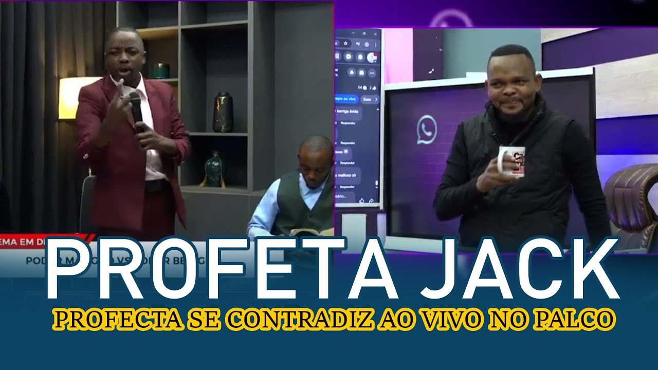 PROFETA JACK SE CONTRADIZ EM DIRECTO NO SHOW DO FRED