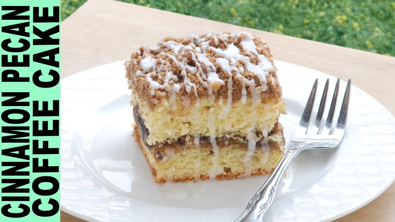 GLUTEN FREE COFFEE CAKE How to Make Gluten Free Cinnamon Pecan Coffee Cake Recipe