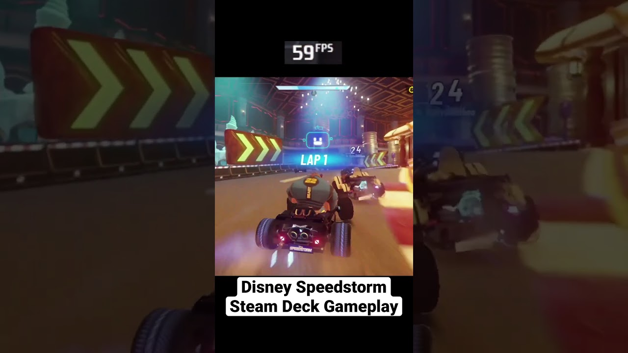 Disney Speedstorm Steam Deck Online Race