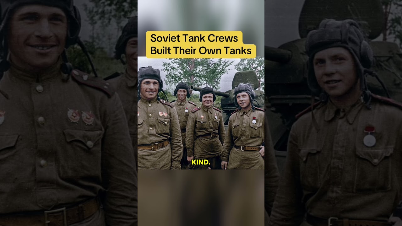 Soviet Tank Crews Built Their Own Vehicles