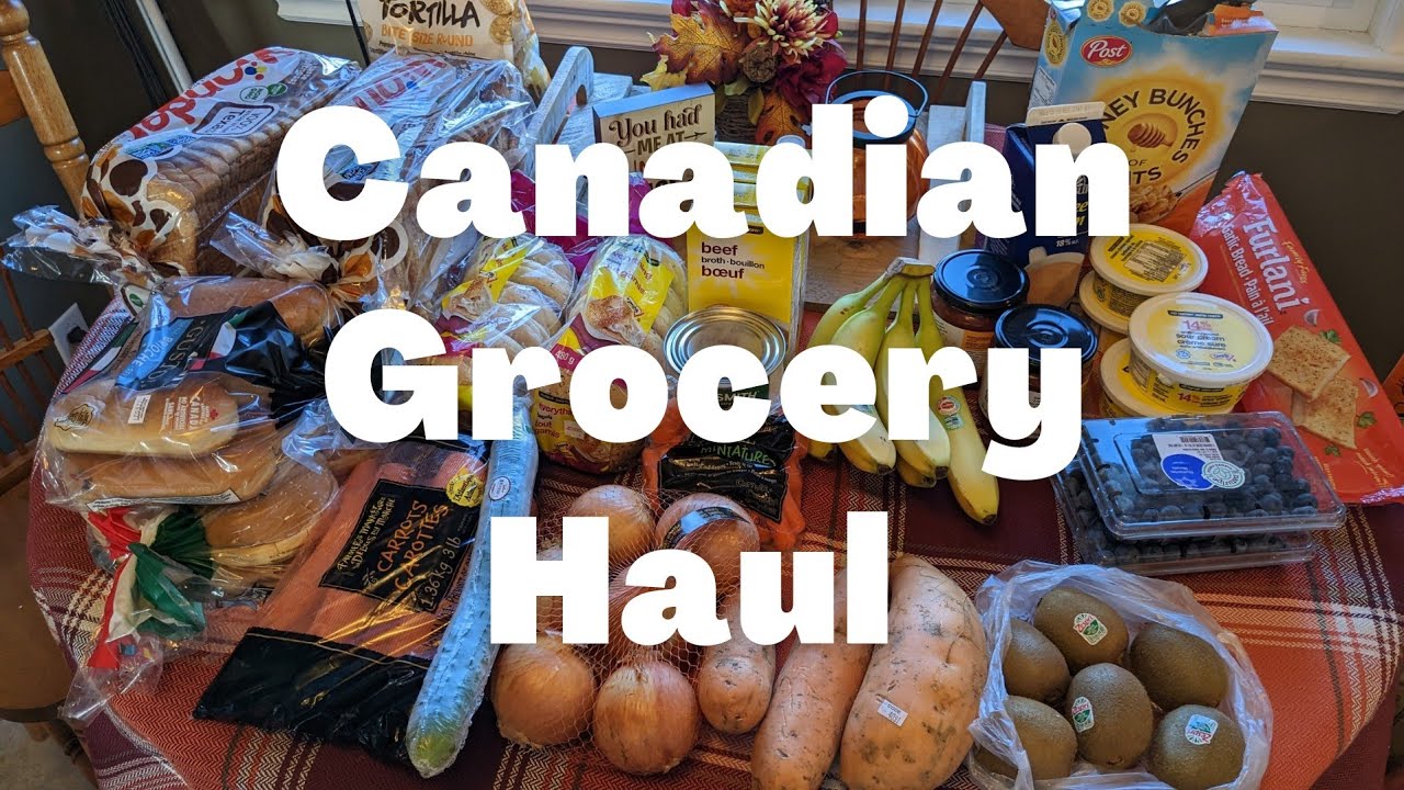 CANADIAN GROCERY HAUL || FAMILY OF 6