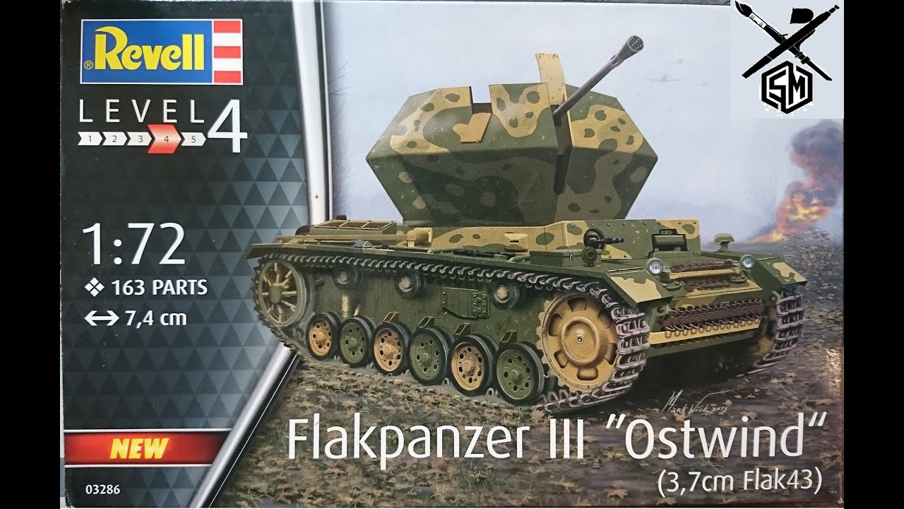 Pzkpfw 3 - "Ostwind" | Revell (New 2019) 1/72 Model