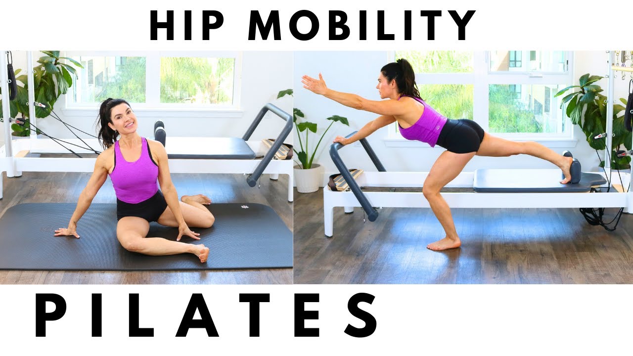 25 Min Mat & Reformer Pilates for Hip Mobility (How to Decrease Lower Back Pain)