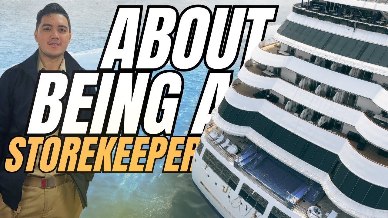 Being a Storekeeper job in the cruise ship | F&B Storekeeper