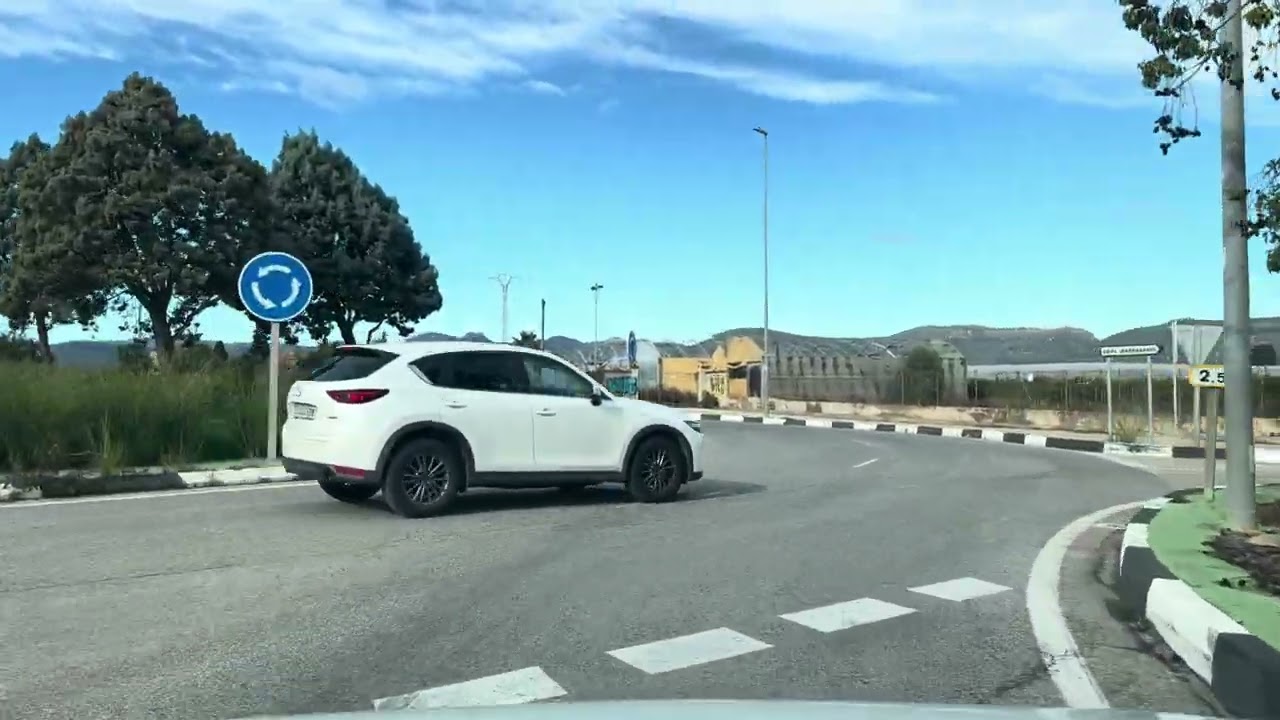 Vuelvo de la playa del Puig en Valencia, comentando y conduciendo 