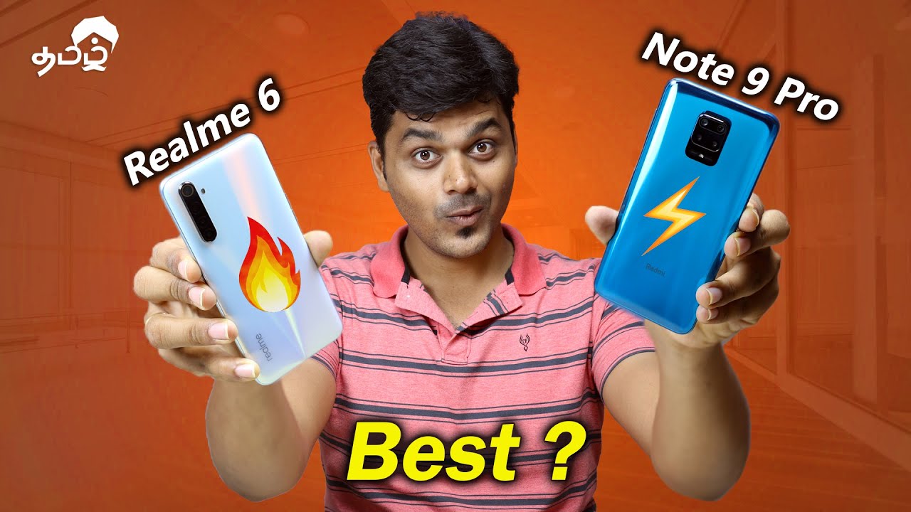 Redmi Note 9 Pro vs Realme 6  Full comparison  எது சிறந்த மொபைல் ?