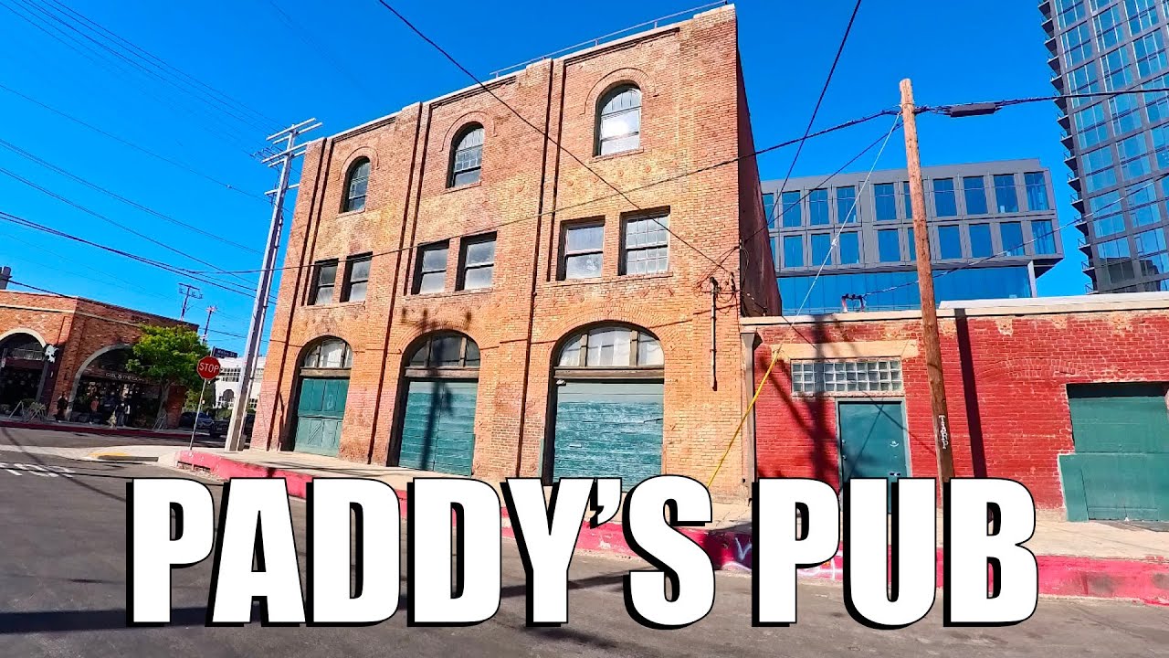 Driving The REAL Paddy's Pub (DTLA)