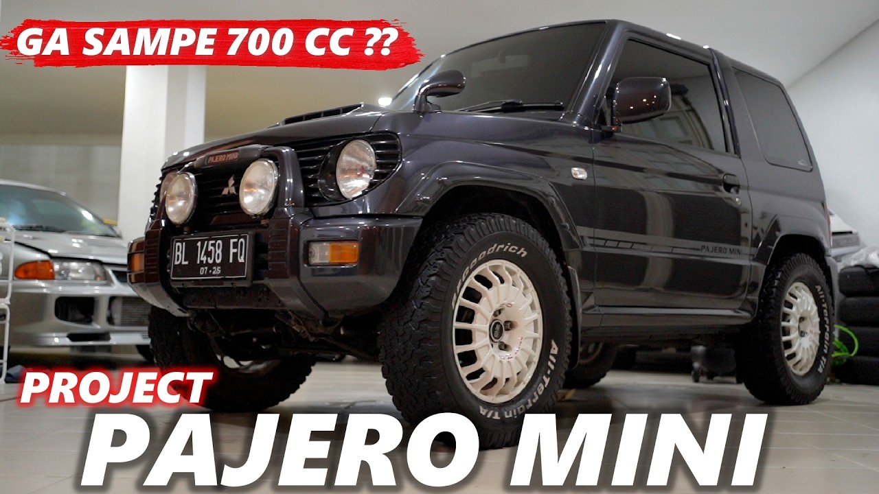 MOBIL PAJERO ADA VERSI SEKECIL INI⁉️ PROJECT PAJERO MINI (PART 1)