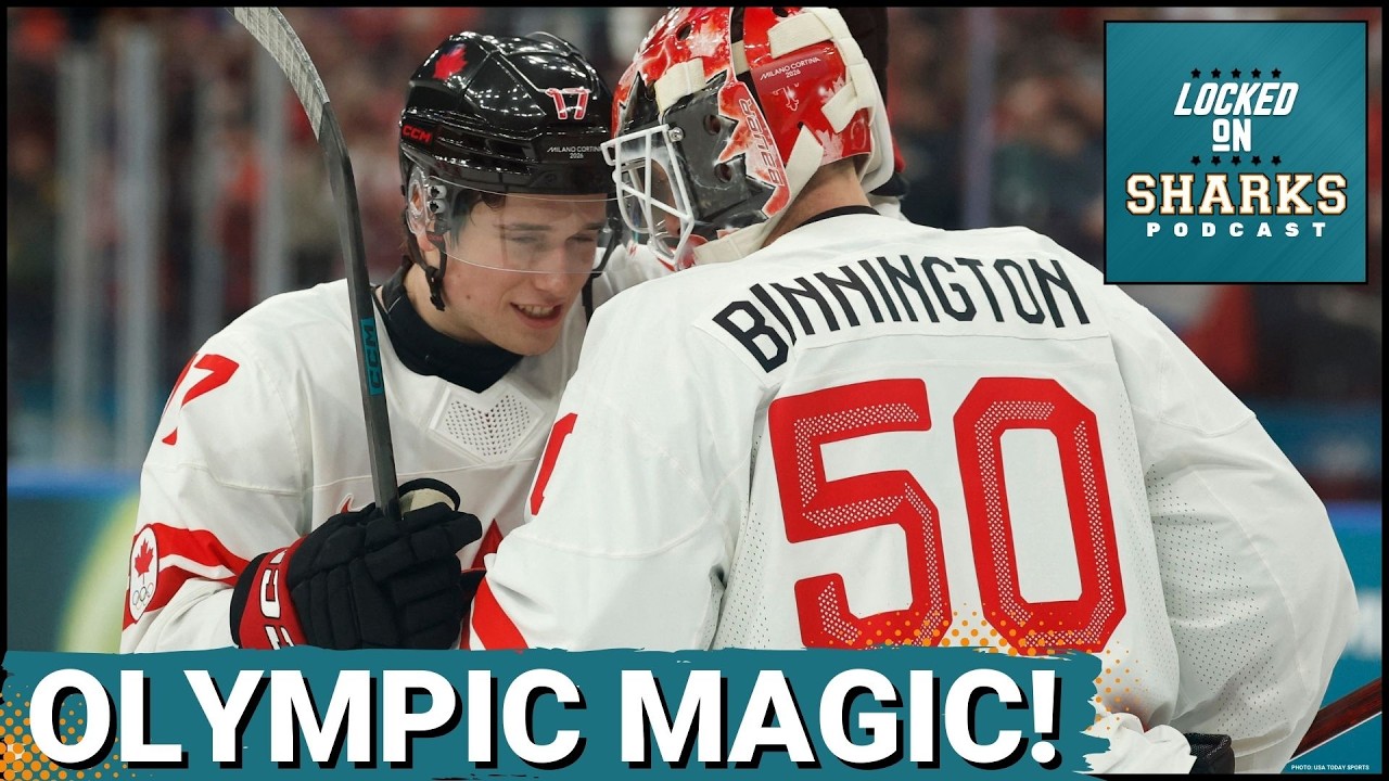 Macklin Celebrini SHINES as San Jose Sharks Star Leads Canada to Olympic Victory