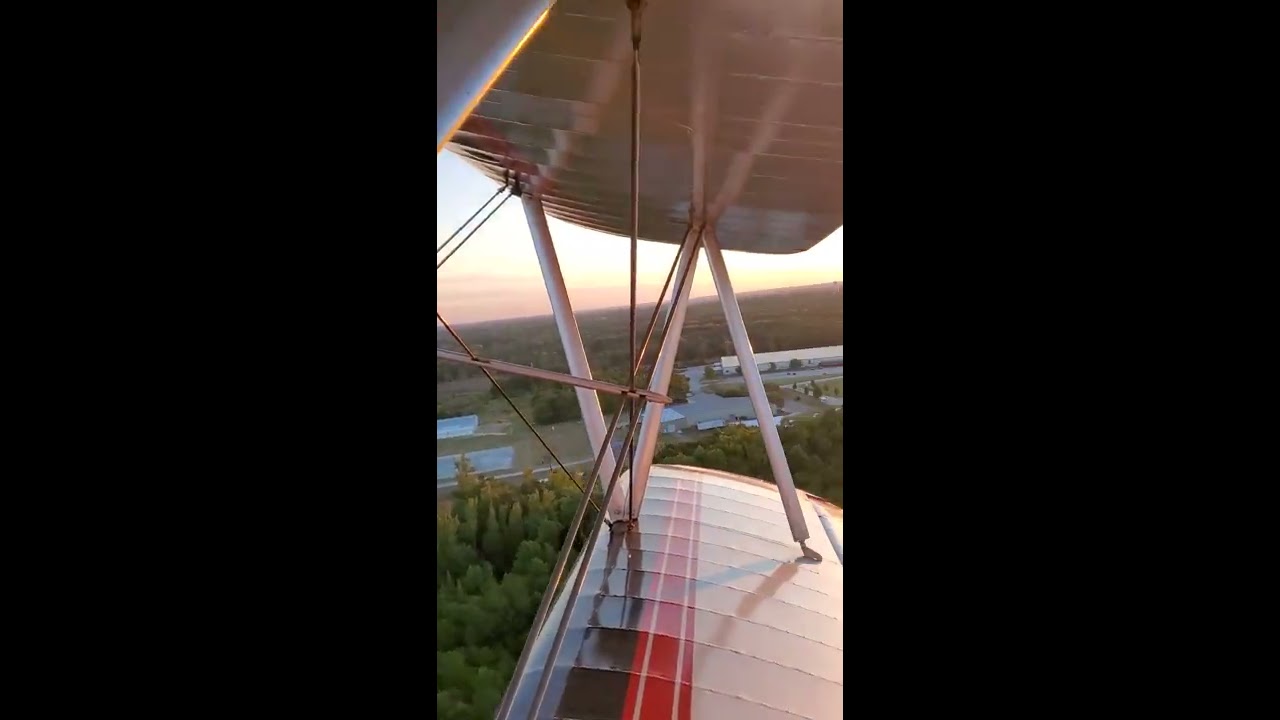 1943 Stearman Crash Video