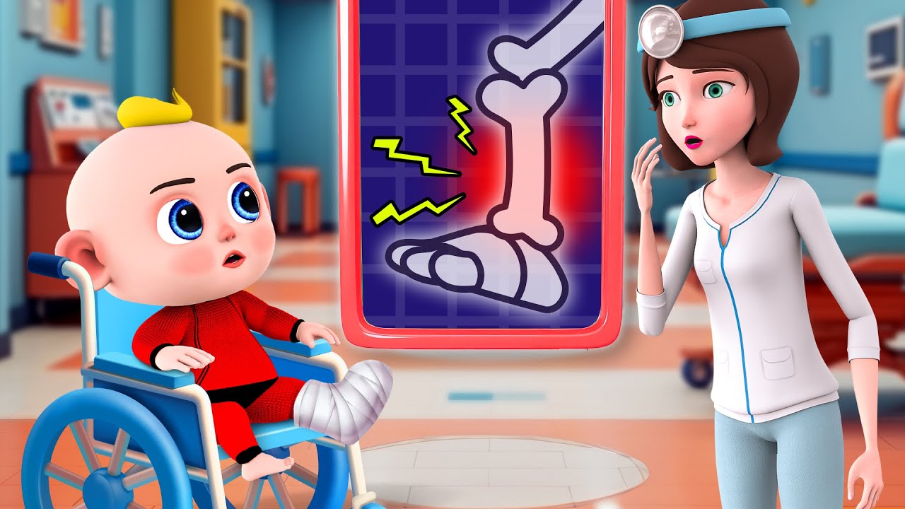 X-ray in the Hospital | Boo Boo Song | Nursery Rhymes & Kids Song | Children Cartoons by PIB World