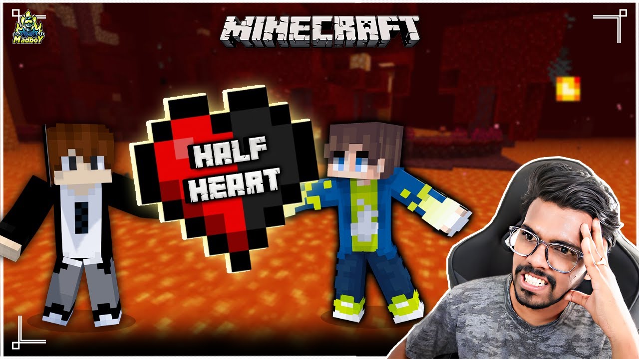 HALF HEART CHALLENGE with @TheMusicBoy  | in Telugu  | Maddy Telugu Gamer
