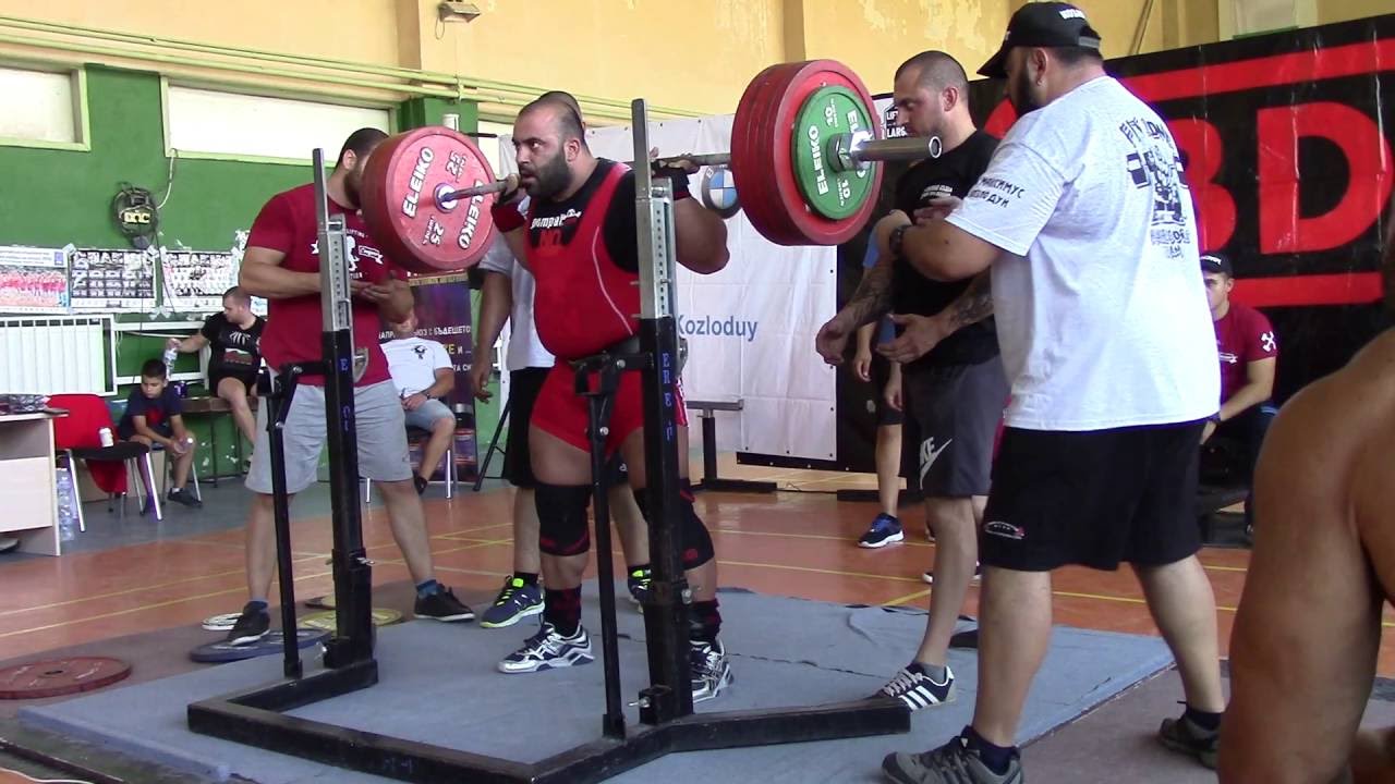 Иван Майсторов - Клек / Squat 295kg Купа Козлодуй