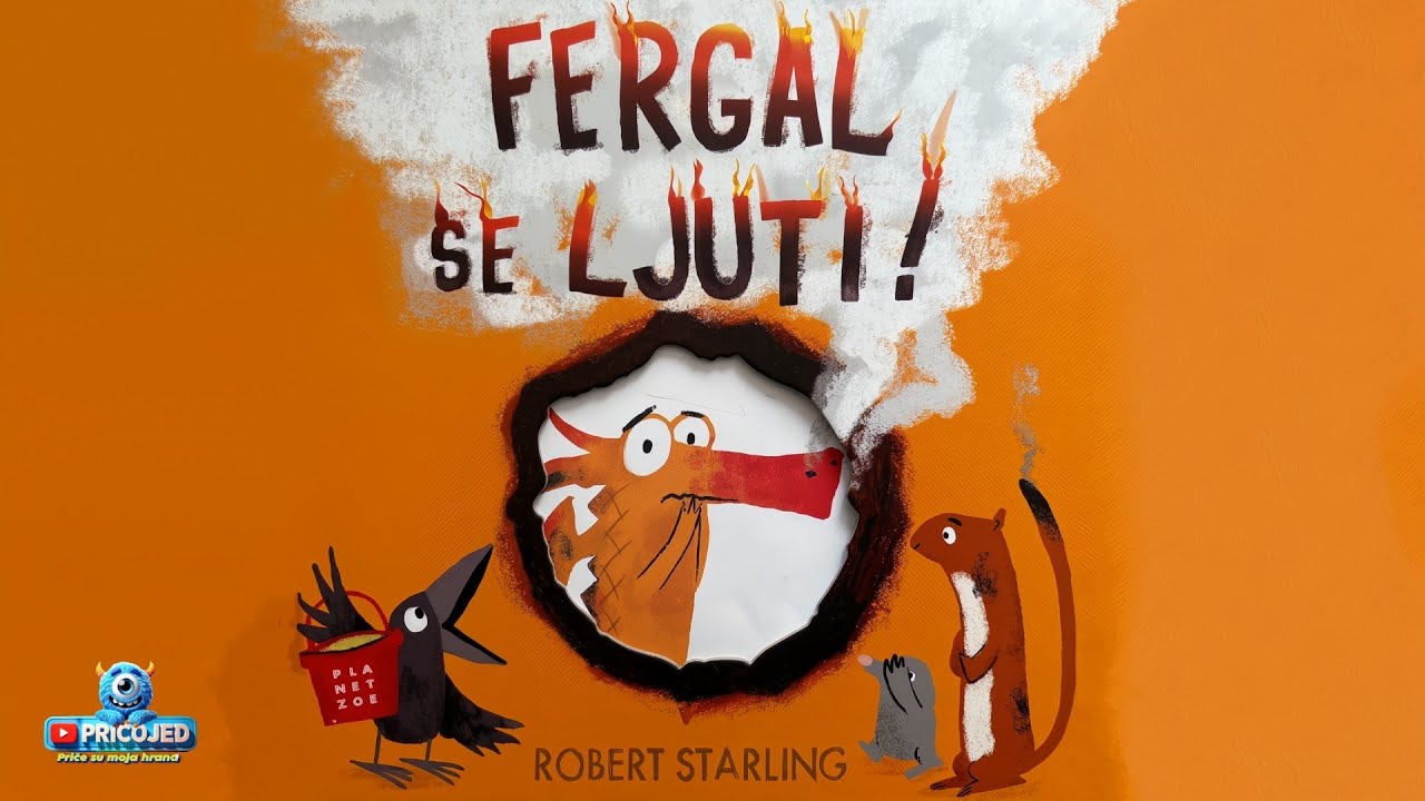 🐉🔥 Fergal se ljuti! | Priča koja uči djecu kako se nositi s bijesom i ljutnjom