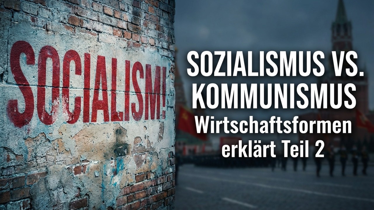 Sozialismus und Kommunismus. Wirtschaftsformen erklärt Teil 2 #sozialismus #kommunismus
