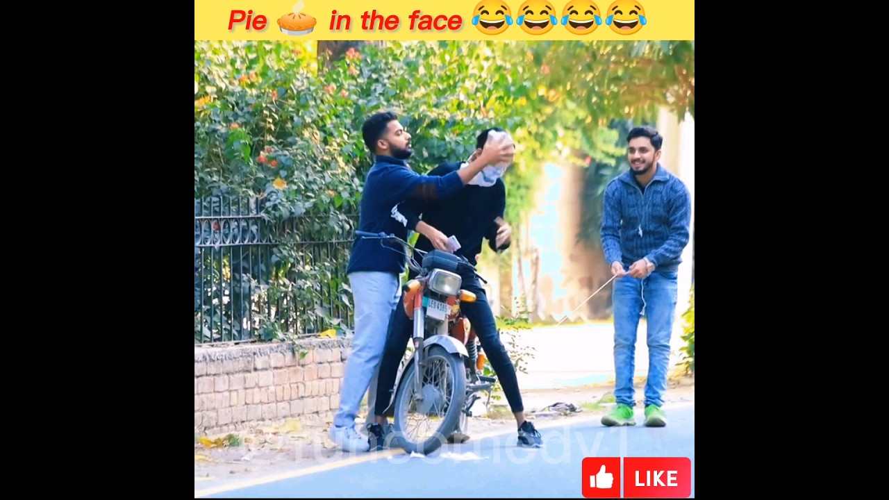 Pie in the face | prank #shorts #prank @CrazyPrankTV