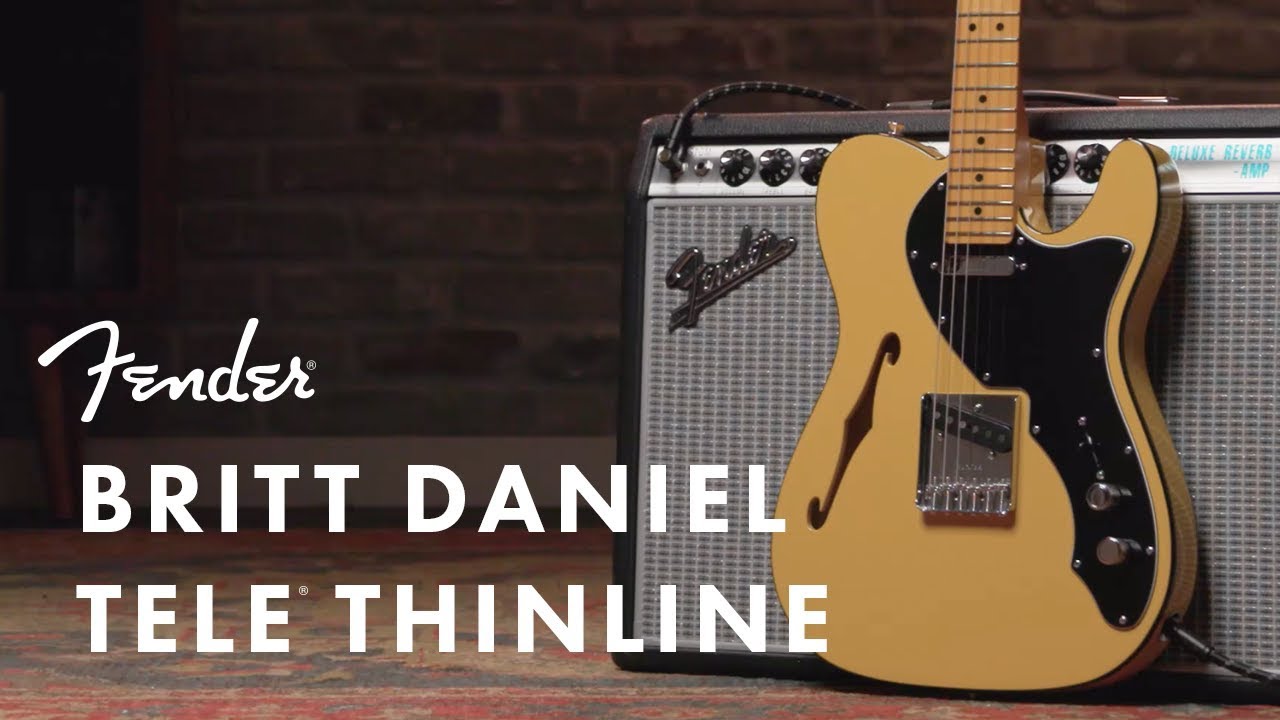 Britt Daniel Tele Thinline: подробный обзор | Серия Artist Signature | Fender