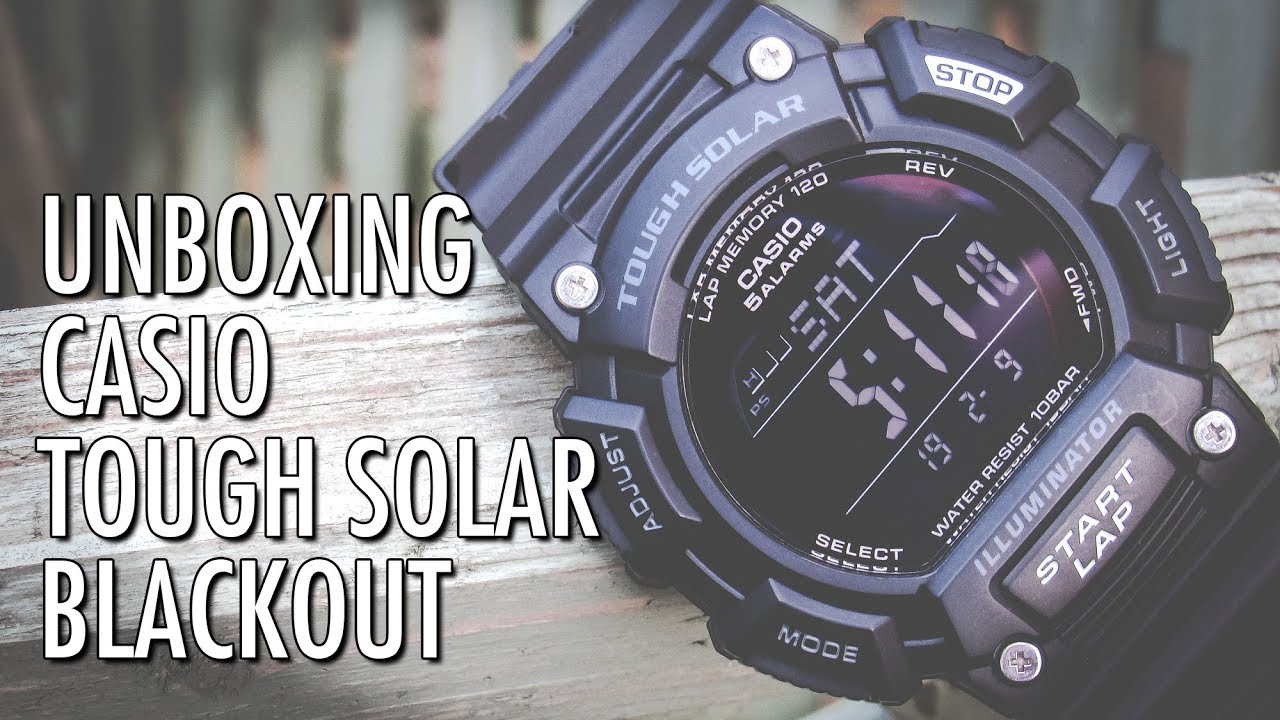 Unboxing Casio Tough Solar STL-S110H Reloj Resistente en Español