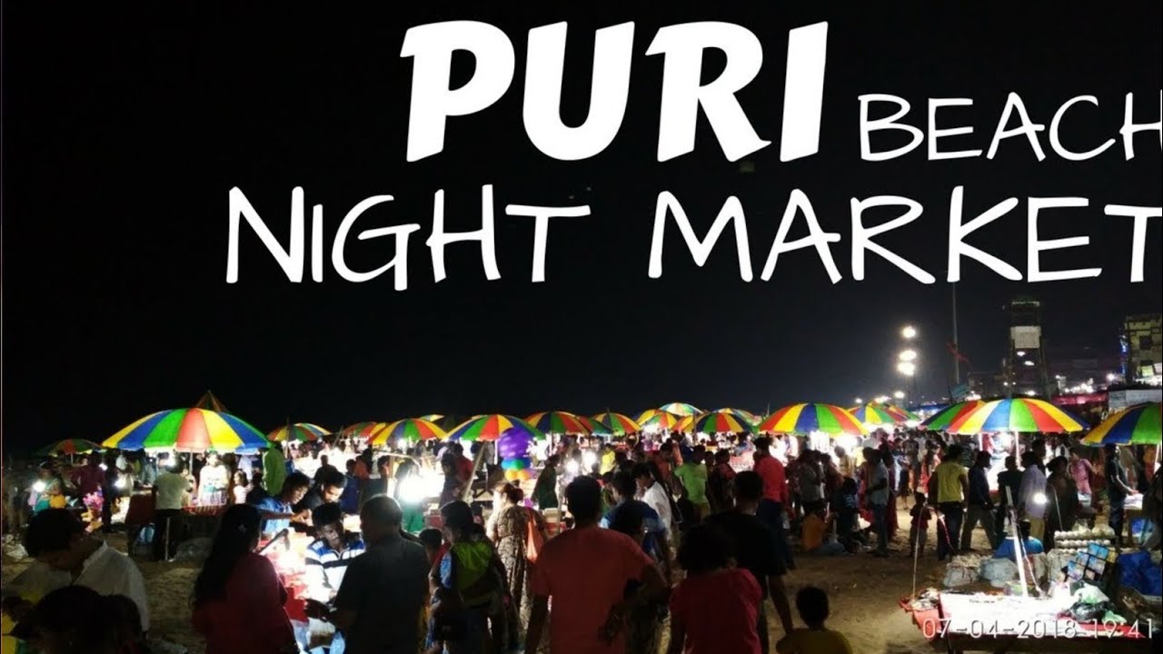 Jagannath Puri market night view#puri #viralvideo #market @SKsahuvlogs-2005 
