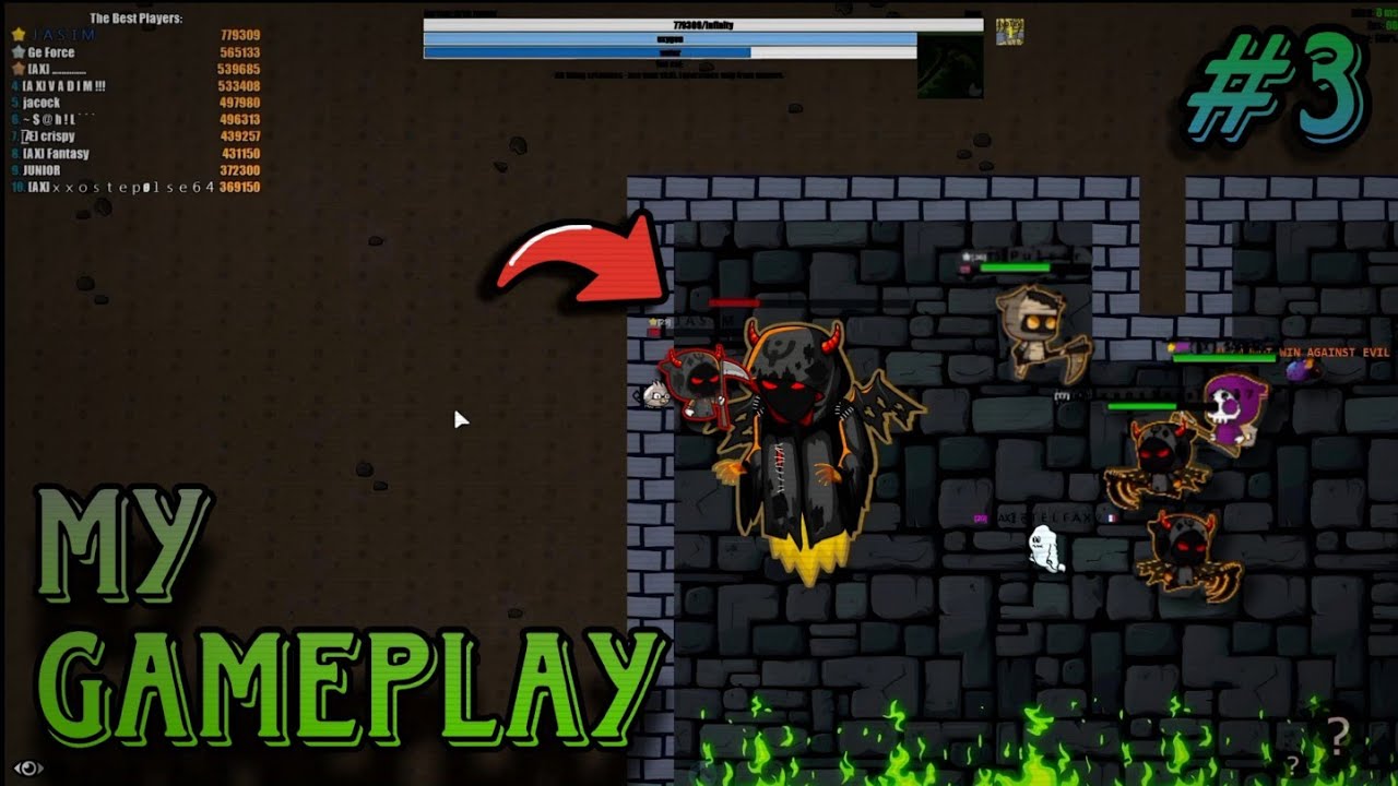 The Boss killed me! │My Gameplay #3│EvoWorld.io