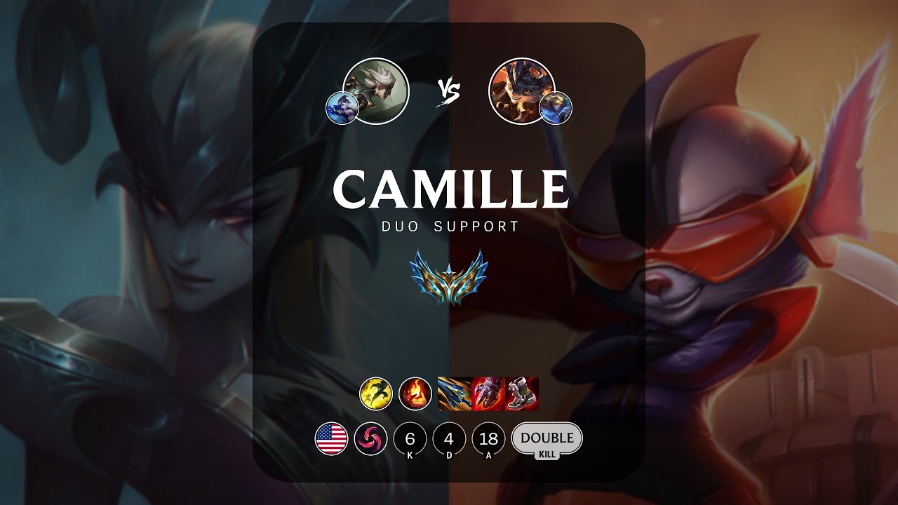 Camille Support vs Rumble - NA Challenger Patch 14.3