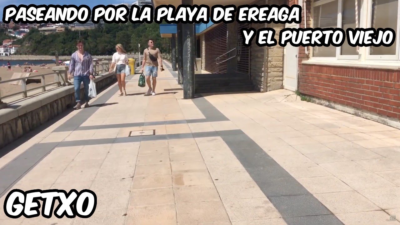 Caminando por la Playa de Ereaga y el Puerto Viejo. Getxo Walk. 16 Mayo 2022.